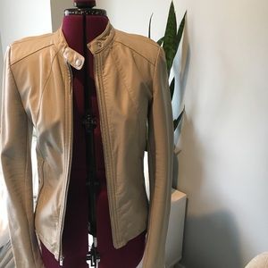 EXPRESS Faux Leather Moto Jacket